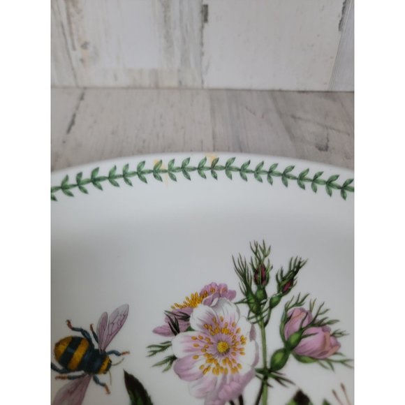 Portmeirion Botanic Gardens Dog rose 13" platter - Picture 4 of 6